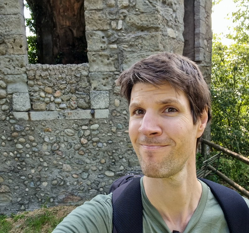 I at least found a wee castle in the forest.