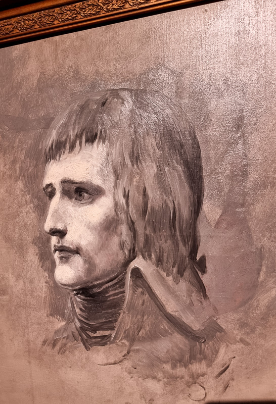Sketch of Napoleon, we are rocking essentially the same haircut today. Coincidentally! I am sure Napoleon was cable of having a haircut in Paris as he speaks French.