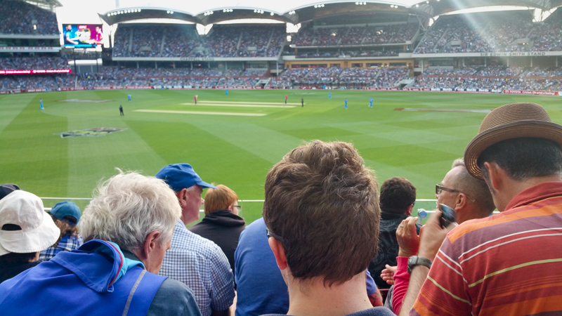 This shot of the back of some dude's head was probably better than any of the Adelaide Strikers' shots that night.