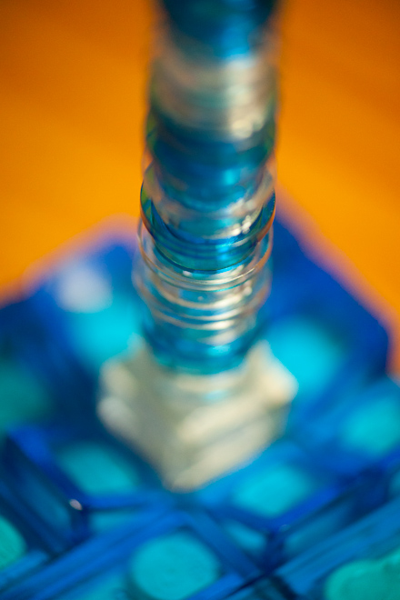 Make a photograph that features water in one way or another today.

I made this with my new macro filter and my newly sorted Lego after I couldn't think of anything water related that I wanted to take a photo of. I started to fear that all my assignments might start featuring Lego.